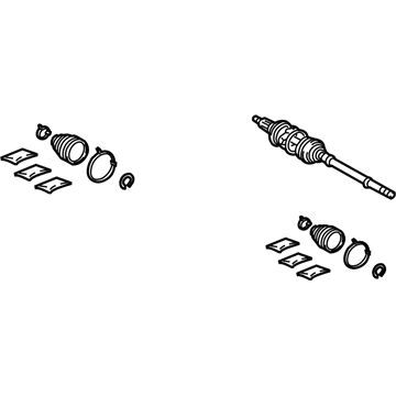 Lexus 43460-09E21 Shaft Set, Front Drive