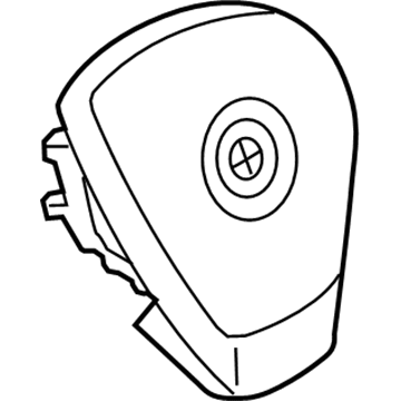 BMW 32-30-6-888-432 Airbag Module, Driver'S Side