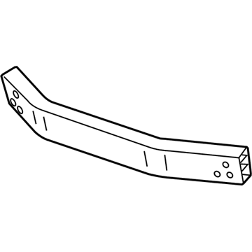 Lexus 52131-24070 Reinforcement, Front Bumper