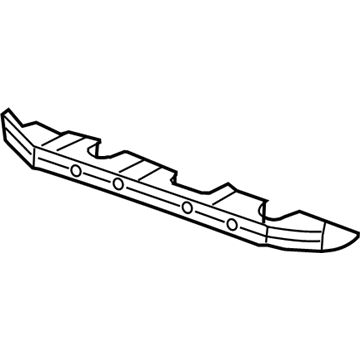 Lexus 52147-24030 Bracket, Front Bumper Mounting