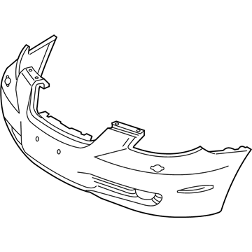 Lexus 52119-24925 Front Bumper Cover