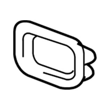 Lexus 52127-24040 Cover, Front Bumper Hole, RH