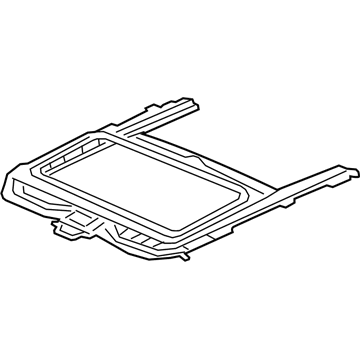 Honda 70100-TG7-A02 Frame Comp, Sunroof