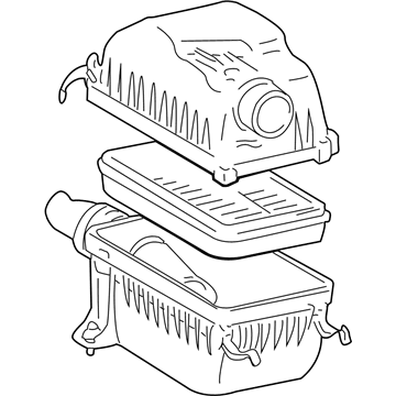 Toyota 17700-0F031 Air Cleaner Assembly