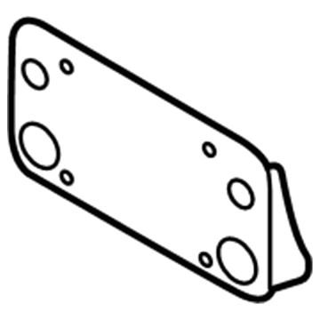 BMW 51-11-7-158-838 Licence Plate Base