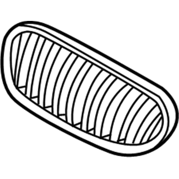 BMW 51-11-7-117-757 Grille Left