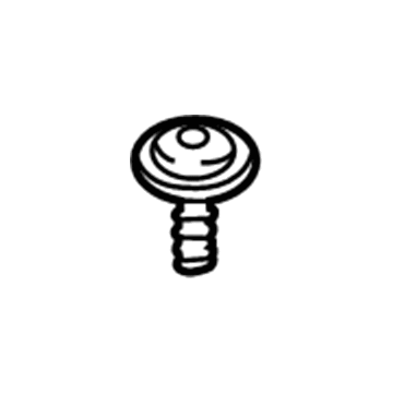 BMW 07-11-9-901-168 Fillister Head Self-Tapping Screw