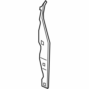 BMW 51-48-7-214-653 SEALING SIDE PANEL, LEFT