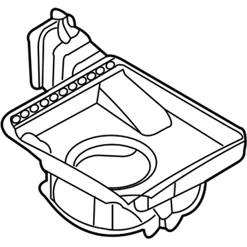 Hyundai 97111-4D000 Case-Blower, Upper
