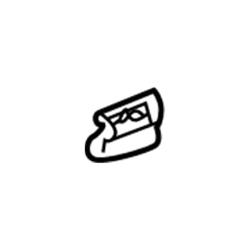Honda 91531-ST0-003 Clip, Door Molding (Yellow)