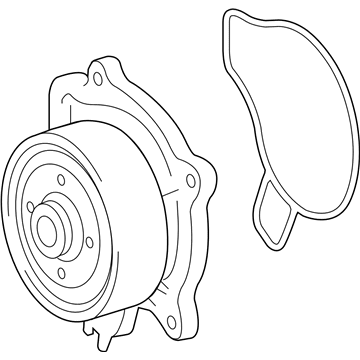 Lexus 16100-39595 Engine Water Pump Assembly