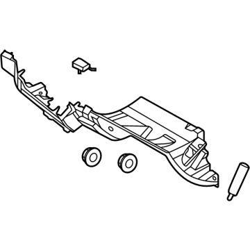 Kia 84760R5000WK Panel-Crash Main Cen