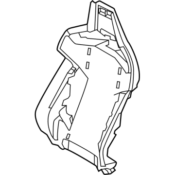 BMW 52-10-8-067-471 FOAM PAD FOR BACKREST