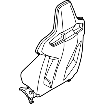 BMW 52-10-8-067-463 BACKREST FRAME EL. FA