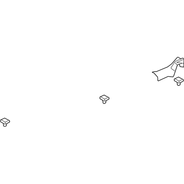 GM 92266928 Carpet Retainer