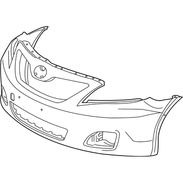 Toyota 52119-06958 Bumper Cover