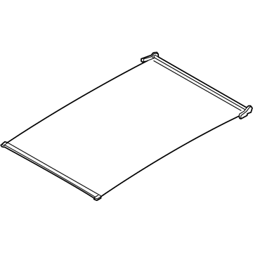 BMW 54-10-7-391-796 Roller Sunblind, Panorama Roof, Electric