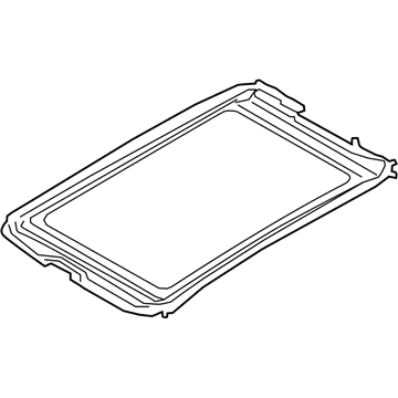 BMW 54-10-7-391-793 Sliding Roof Frame