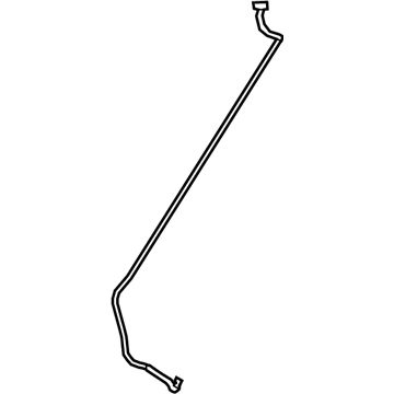 BMW 41-00-7-325-640 Water Outlet Hose Front