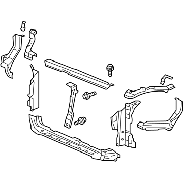 Honda 60400-SCV-A10ZZ Bulkhead, Front