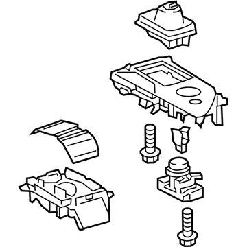 Lexus 58805-30581-C0 Panel Sub-Assembly, Console