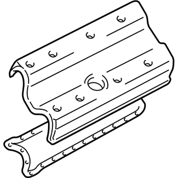 GM 90501637 Cover, Cyl Head (W/Gasket)(LH)