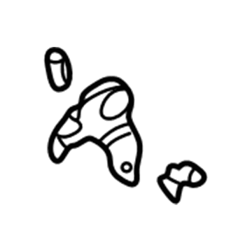 Acura 72630-S84-A01 Crank Assembly, Lock Rod