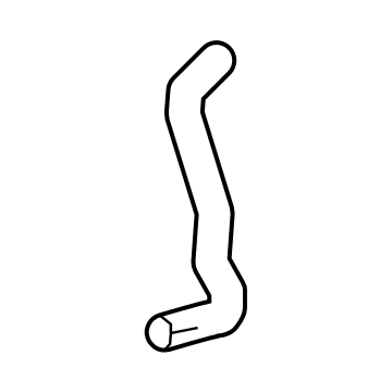 Toyota 16571-37211 HOSE, RADIATOR, NO.1