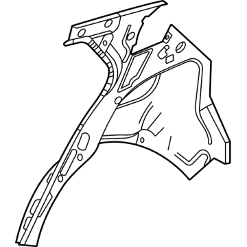 GM 85004725 Wheelhouse Assembly