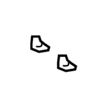 Toyota 90467-09126 Headliner Rear Clip