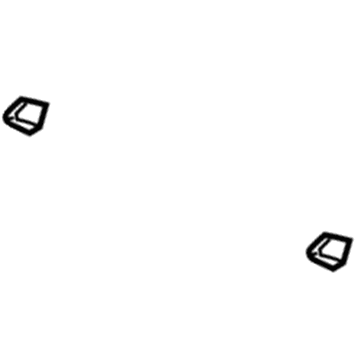 Lexus 74611-58010-A0 Cover, Assist Grip