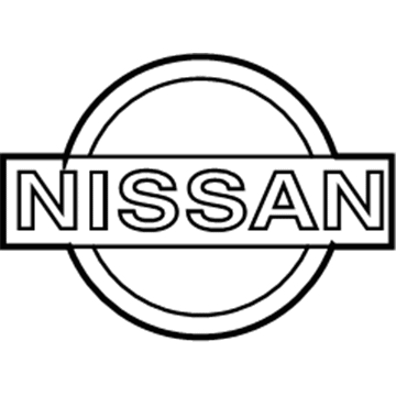 Nissan 84890-4Z400 Trunk Lid Emblem