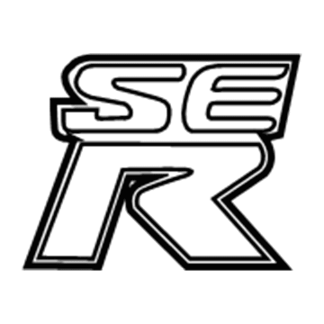 Nissan 84896-4Z601 Side Rear Emblem