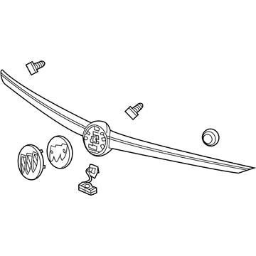 GM 13330785 Molding Assembly