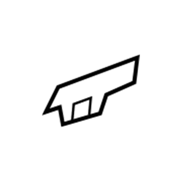 Lexus 75861-50070 RETAINER, Rocker Pan