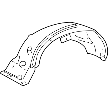 GM 15101799 Panel, Front Wheelhouse