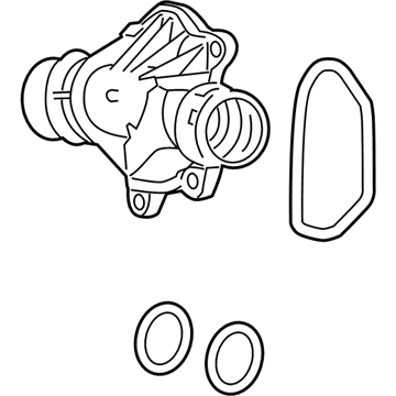 BMW 11-51-7-805-811 Thermostat Housing Assembly