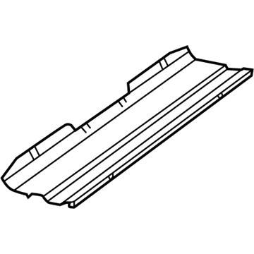 Mopar 52014537AA Seal-Radiator Upper