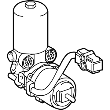Lexus 47070-12040 Pump Assembly, Brake Boo