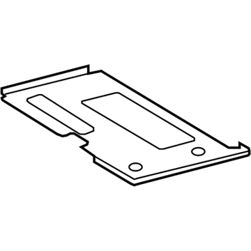 Lexus 74433-53031 Support, Battery Tray