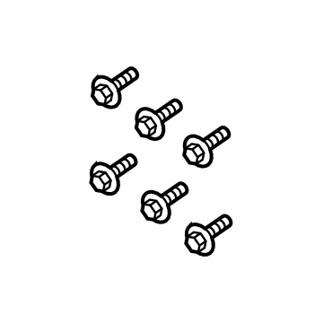 Ford -N807572-S439 Lower Cover Mount Kit