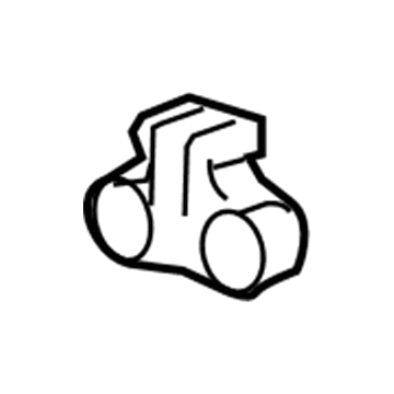 Honda 18215-TR0-A21 Rubber, Exhuast Mounting