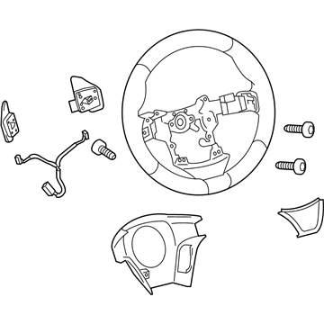 Toyota 45100-21190-C0 Steering Wheel