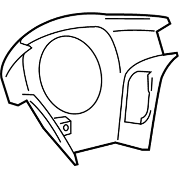 Toyota 45184-21060-C0 Steering Wheel Rear Cover
