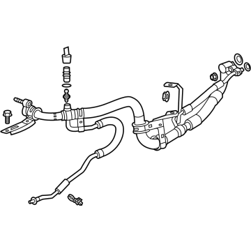 GM 84798196 Rear AC Hose