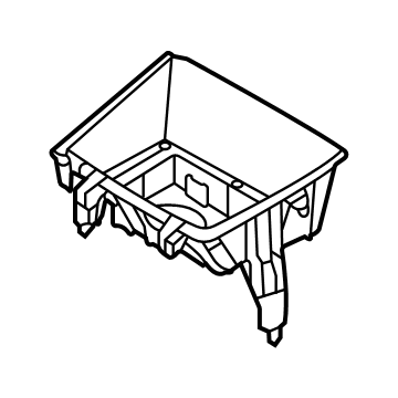 Kia 84632AT000WK TRAY-FLOOR CONSOLE