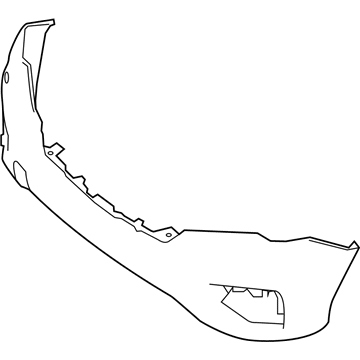 Nissan 62022-9CZ0H Bumper Set Front