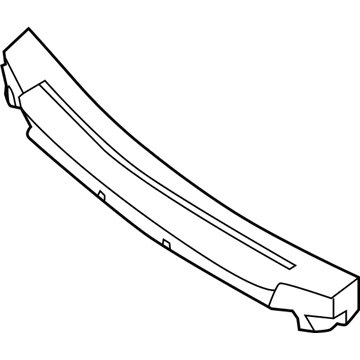 Nissan 62090-9PF0A Absorber-Energy, Front Bumper