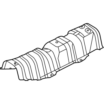 Hyundai 28788-L1500 PROTECTOR-HEAT FRONT