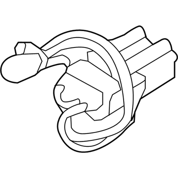 Kia 92492G5100 Rear Combination Holder & Wiring, Inside